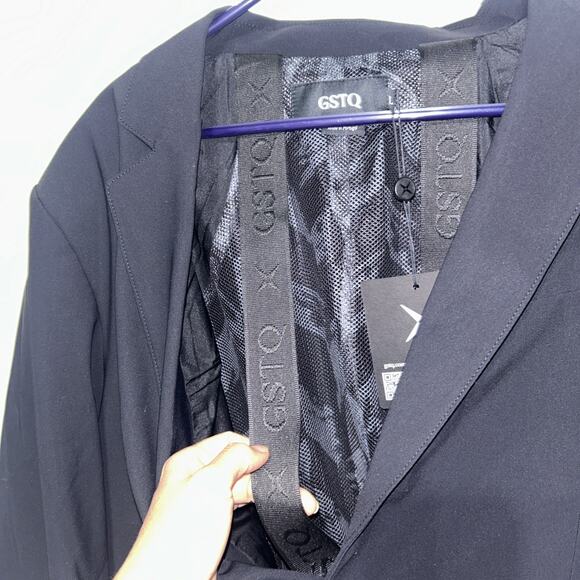 GSTQ Men's Flex Sport Coat Black Size X-Large XL NEW - Picture 8 of 9
